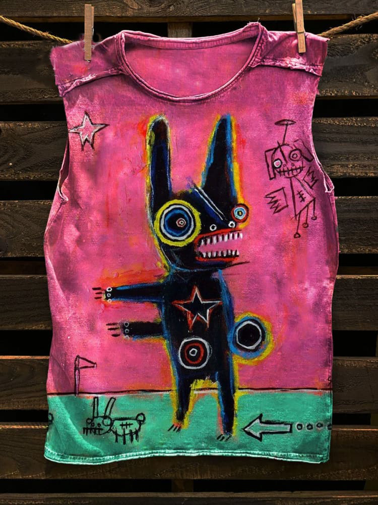 Funny Graffiti Art Unisex Classic Tank Top